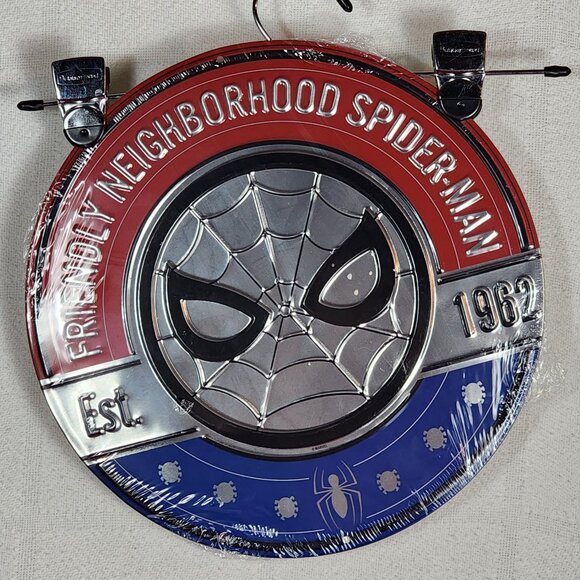 Marvel Other - Marvel Open Road Brands Friendly Neighborhood Spiderman Est 1962 12" Metal Sign
